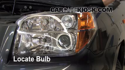 Honda Pilot Headlight Bulb Replacement